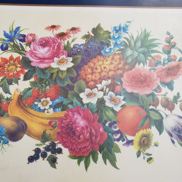 Pimpernel vintage floral placemats - set of 4 - Picture 2 of 9
